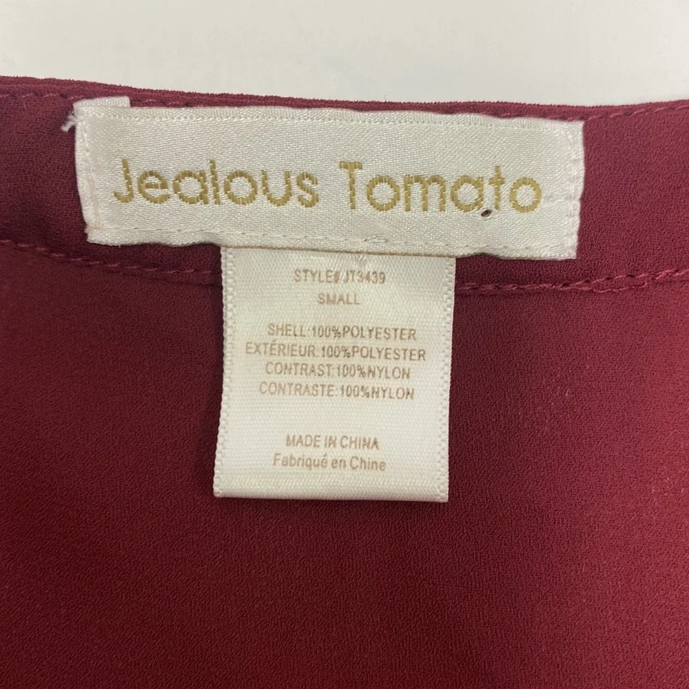 Jealous Tomato excellent —no